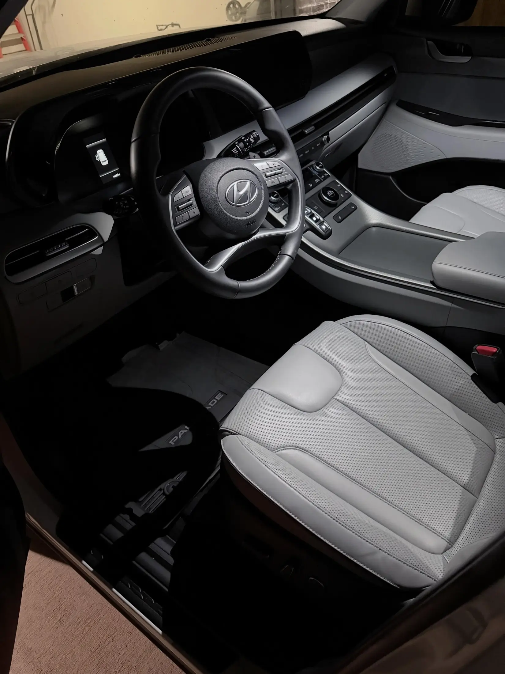 Freshly detailed leather interior by Gaitan's Detail Co.